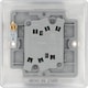 image 3 of BG Nexus Metal 20A Double Wall Light Switch, 2 Way, Brushed Steel
