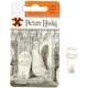 image 2 of X Hardwall Hanging Hooks (Pack of 3) - White - M