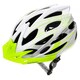 image 1 of Meteor Cycle Helmet Gruver MTB Bike Skateboard Scooter Safety Gear Green | White-Green | L