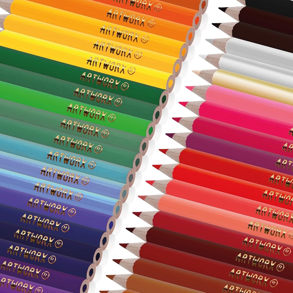 image 1 of Artworx Art Set For Kids - 122 Assorted Art Pieces & Carry Case