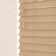 image 2 of 240cm Fawn Oak Wooden Venetian Blinds With Strings (130cm drop) | Brown | Brown