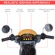image 4 of HOMCOM Kids Electric Motorbike 6V Children Ride On Motorcycle Battery Powered Toy with Lights Sound for 3-6 Years Old Black