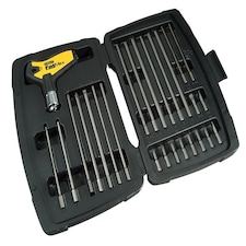 Stanley Tools Fatmax T Handle Ratchet Power Key Set Of 27