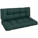 image 1 of Outsunny 2Pcs Tufted Pallet Cushions Seat Pad Back Cushion Indoor Outdoor 