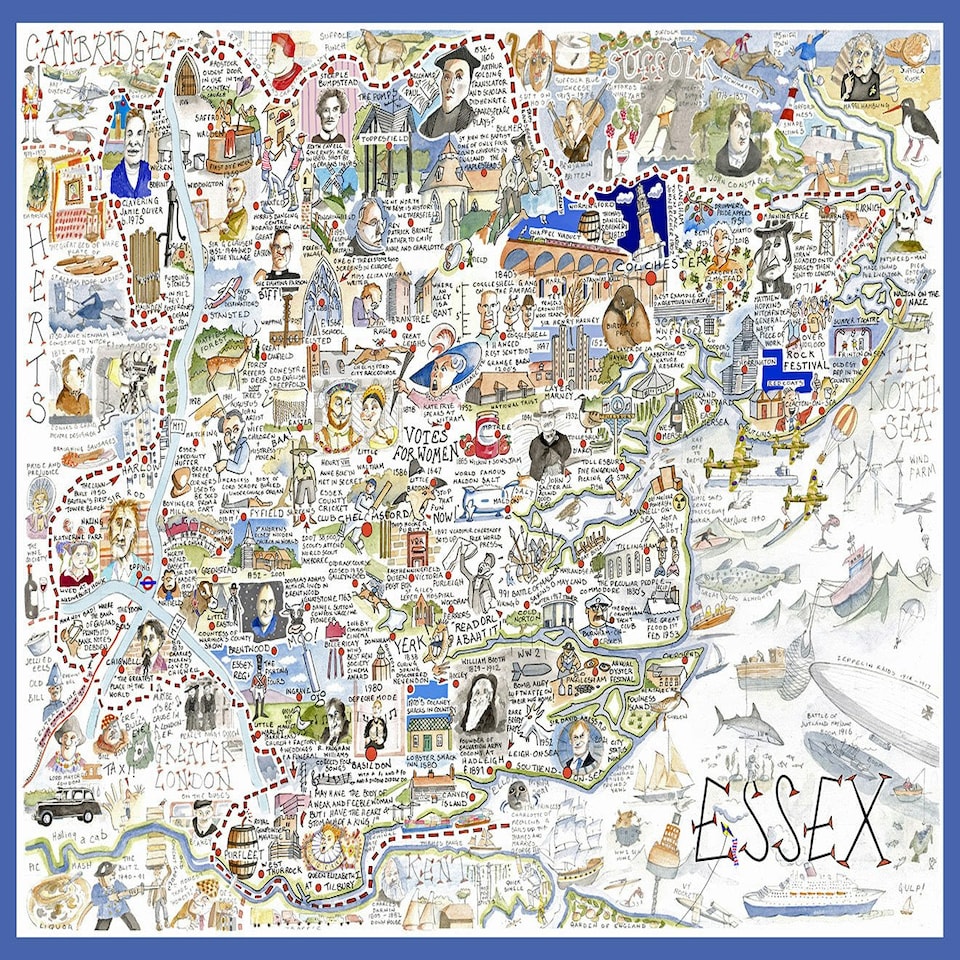 image 1 of Essex - Tim Bulmer 1000 Piece Jigsaw Puzzle