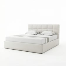 Richwood Fabric 180cm Superking Ottoman Bed Frame with Storage - Beige