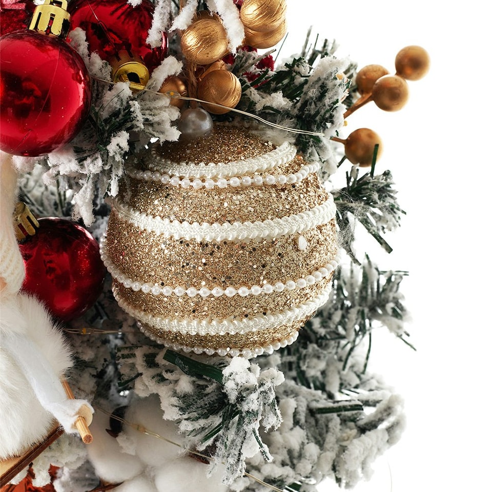 image 1 of Living and Home Tabletop Christmas Tree With LED Lights - 60cm