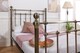 image 5 of 4ft6 Double Brass Finish,Traditional Antique Victorian Metal Bedstead Bed Frame