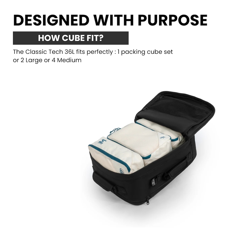 image 1 of CabinZero Classic Tech Backpack 36L, Carry-on with Padded Laptop Sleeve