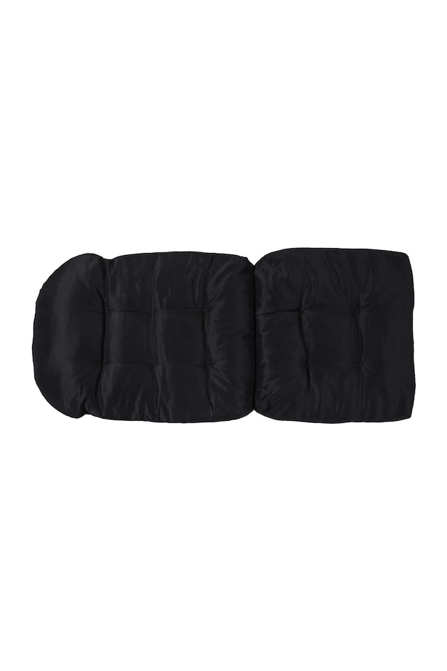 image 1 of Living and Home Outdoor Waterproof Tufted Swing Seat Cushion, Black