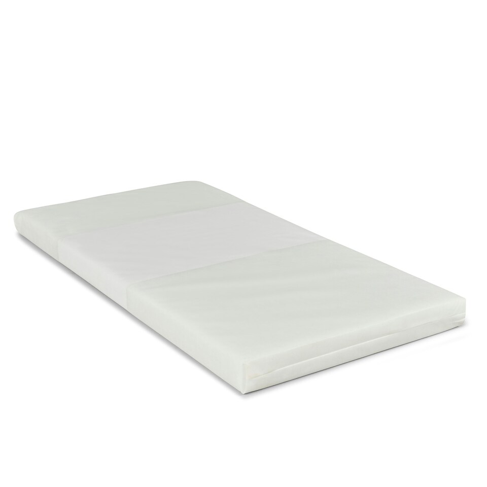 image 1 of Coleby Mini Cot Bed, Fibre Mattress & Under Drawer - Adjustable Base (3 Heights), Space-Saving, Suitable from Birth to 4 Years