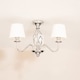 image 2 of ValueLights Memphis Chrome 3 Way Chandelier | Chrome