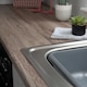 image 2 of Sticky Back Plastic Sanremo Oak Wood Effect Kitchen Self-adhesive Vinyl Wrap for Cupboards, Doors and Worktops 90cm x 10m - d-c-fix