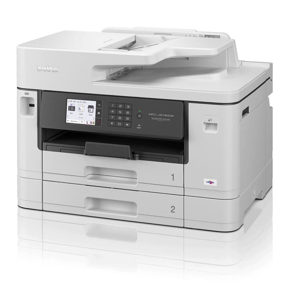 image 1 of Brother MFC-J5740DW Multifunction Printers - 256MB - White