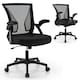 image 1 of COSTWAY Ergonomic Office Chair Adjustable Swivel Chair Black