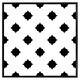 image 1 of Star ornament (Picture Frame) Black | L