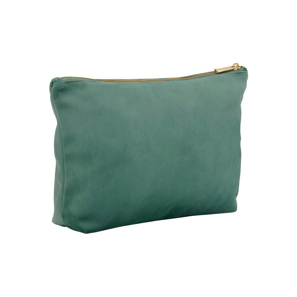 Bagbase Velvet Accessory Bag - Jade - L (UTRW10016) Green