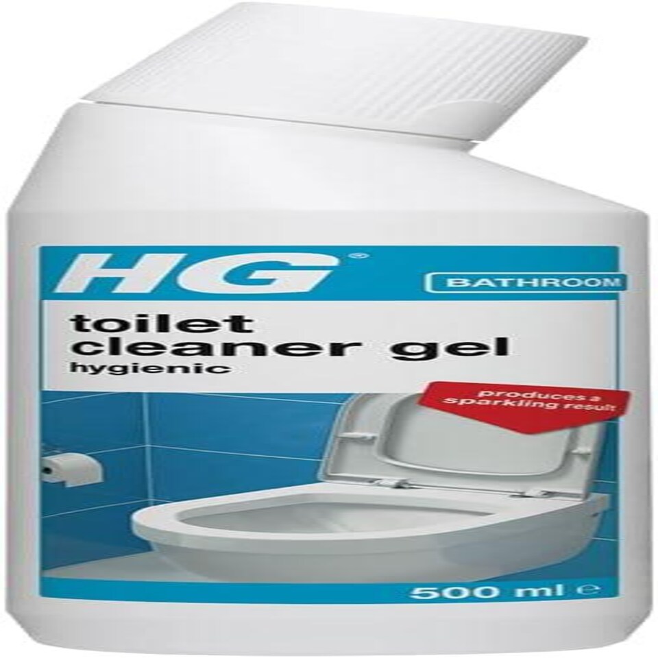 HG toilet cleaner gel hygienic