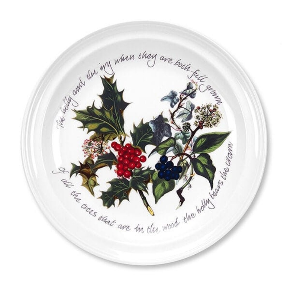 image 1 of Portmeirion The Holly & The Ivy 25cm Dinner Plate