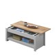 image 1 of Lisbon Grey Sliding Coffee Table