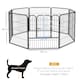 image 7 of PawHut 8 Panels Heavy Duty Puppy Play Pen for Small, Medium Dogs 79Hcm