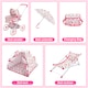 image 3 of Kids Baby Doll Stroller & Accessories Set – Tent, Beach Chair, Umbrella & Bag, Role‑Play Toy for Girls & Boys Ages 3+