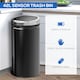 image 5 of HOMCOM Automatic Hand Sensor Dustbin Kitchen Waste Bin Rubbish Can Black | 42L