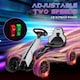 image 4 of HOMCOM 12V Electric Go Kart w/ Forward Reversing 2 Speeds for 3-8 Yrs White