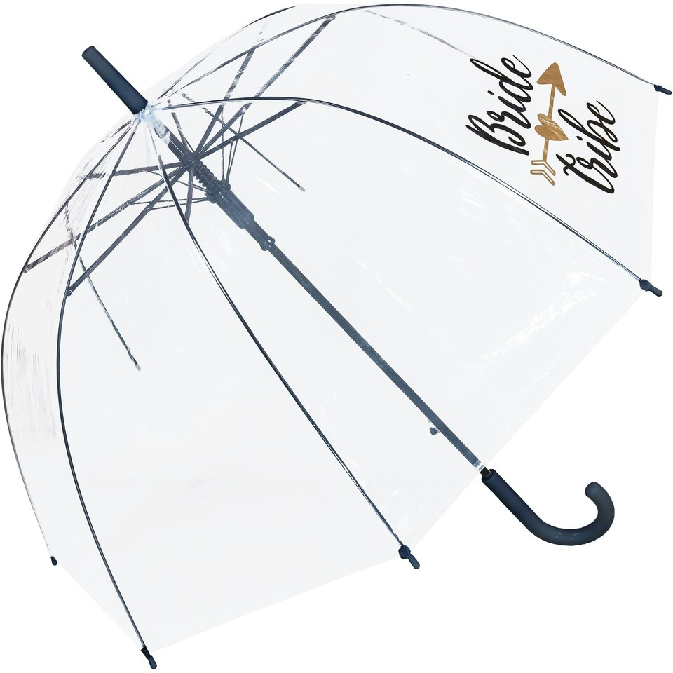 image 1 of X-Brella Womens/Ladies Bride Tribe Dome Umbrella - Clear - One Size