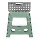 image 7 of JVL Small & Large Folding Step Stool Set – Multi-Purpose, Kitchen & Bathroom – Green