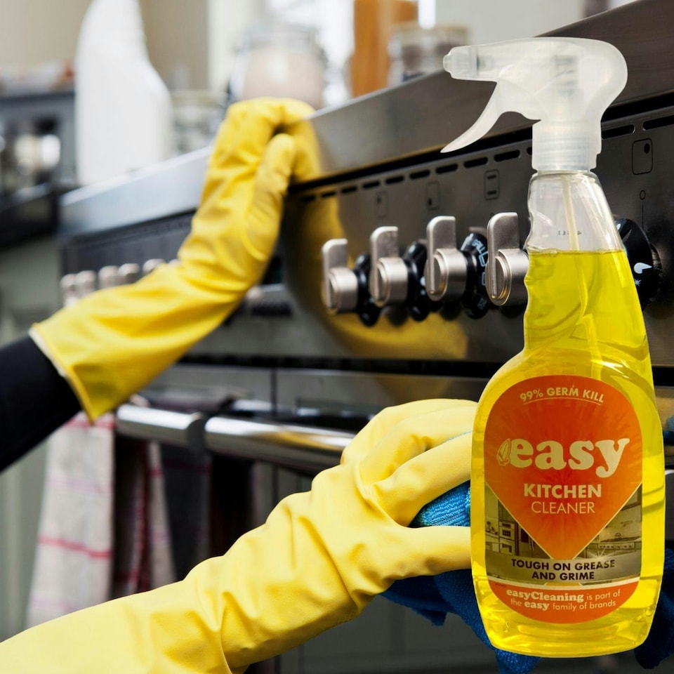 image 1 of Easy Kitchen Cleaner Appliances Germ Bacteria Kills Formula Trigger Spray 750ml