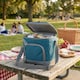 image 4 of Insulated Cooler Bag Leakproof Thermal Food Storage | Blue | Teal Blue | 8L Tote Bag | 1