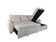 image 6 of Lucca 3 Seater Storage Sofa in Grey or Silver | Silver | One Size