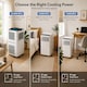 image 8 of EMtronics 7K BTU Air Conditioner with Fan and Dehumidifier - White