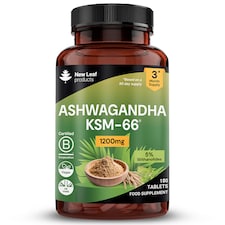 Ashwagandha KSM-66 1200mg Root Extract -180 Tablets
