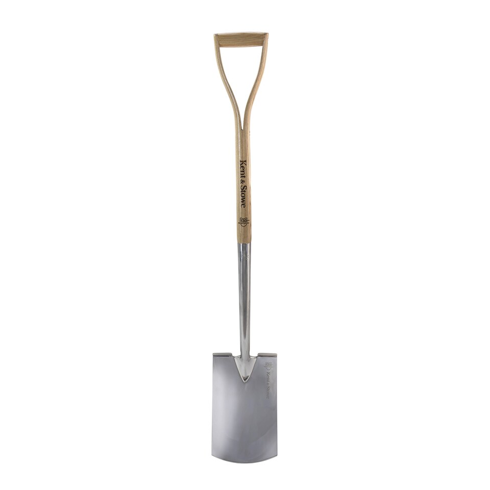 image 1 of Kent & Stowe - Stainless Steel Capability Digging Spade | Grey | 1 x Digging Spade