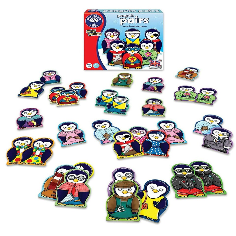 image 1 of Orchard Toys Penguin Pairs Game