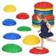 image 1 of ZONEKIZ 8PCs Balance River Stones w/ Non-Slip Mats for Ages 3-8 Years