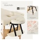 image 8 of Massage Table Set Suman - 2-zone, 7.5 cm padding, including bolsters, bag, head and armrests | Cream | beige | 1