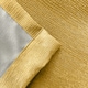 image 4 of Matrix Ochre Curtains 46 x 72 inch (117 x 183 cm) Room Darkening Pencil Pleat Thermal Noise Reducing Curtains for Bedroom and Living Room