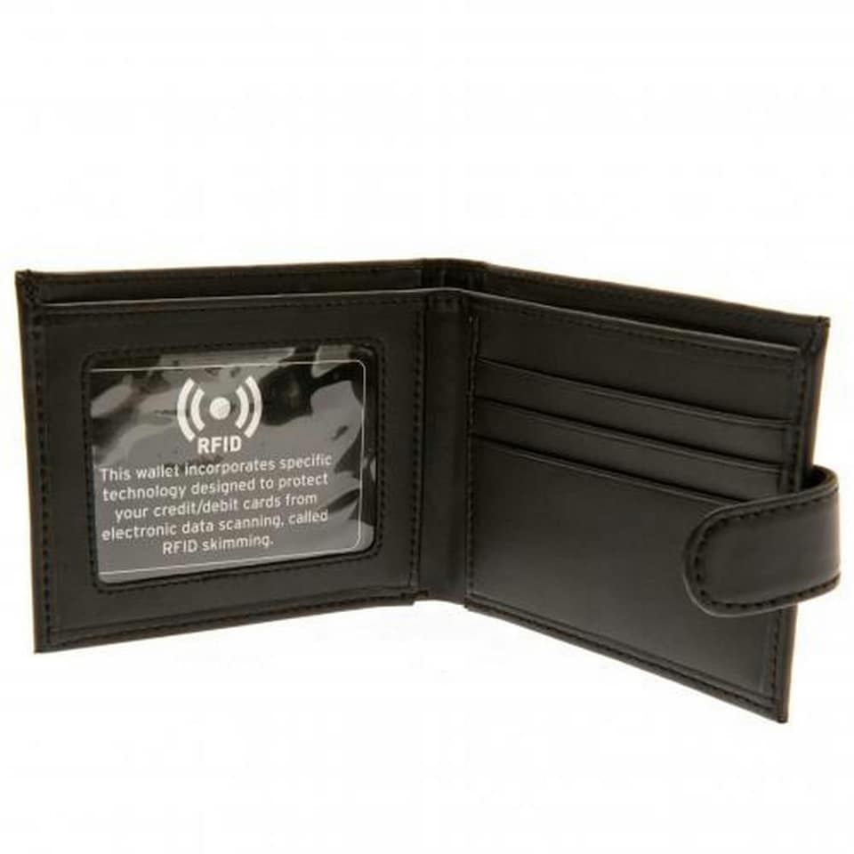 image 1 of West Ham United FC RFID Anti Fraud Wallet - Black - One Size