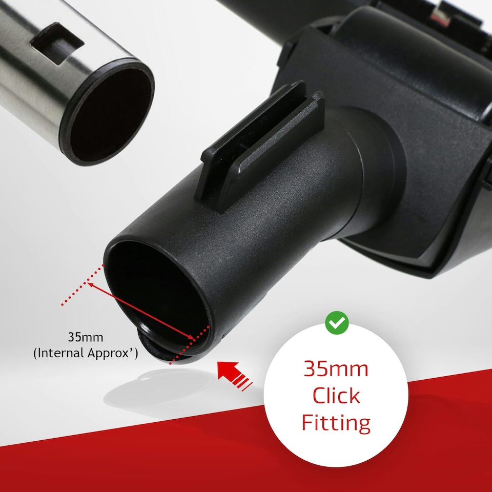 image 1 of SPARES2GO Turbo Floor Tool compatible with Miele Vacuum Turbine Head Brush C1 C2 C3 S8330 S8340 S8320 SBD285-2 STB305-3 Cat & Dog