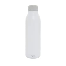 Avira Alok Recycled Stainless Steel 600ml Water Bottle - White - One Size