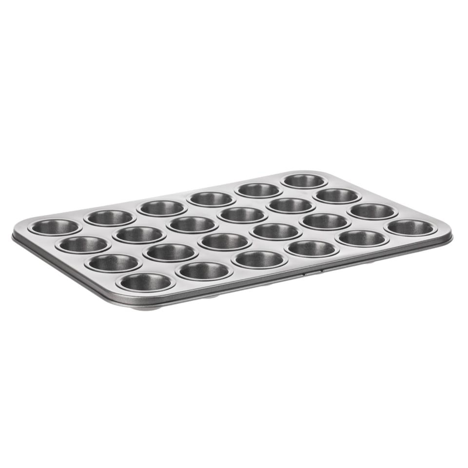 image 1 of Mini Muffin Tin: 24 Hole Luxe Mini Muffin Pan, Non Stick