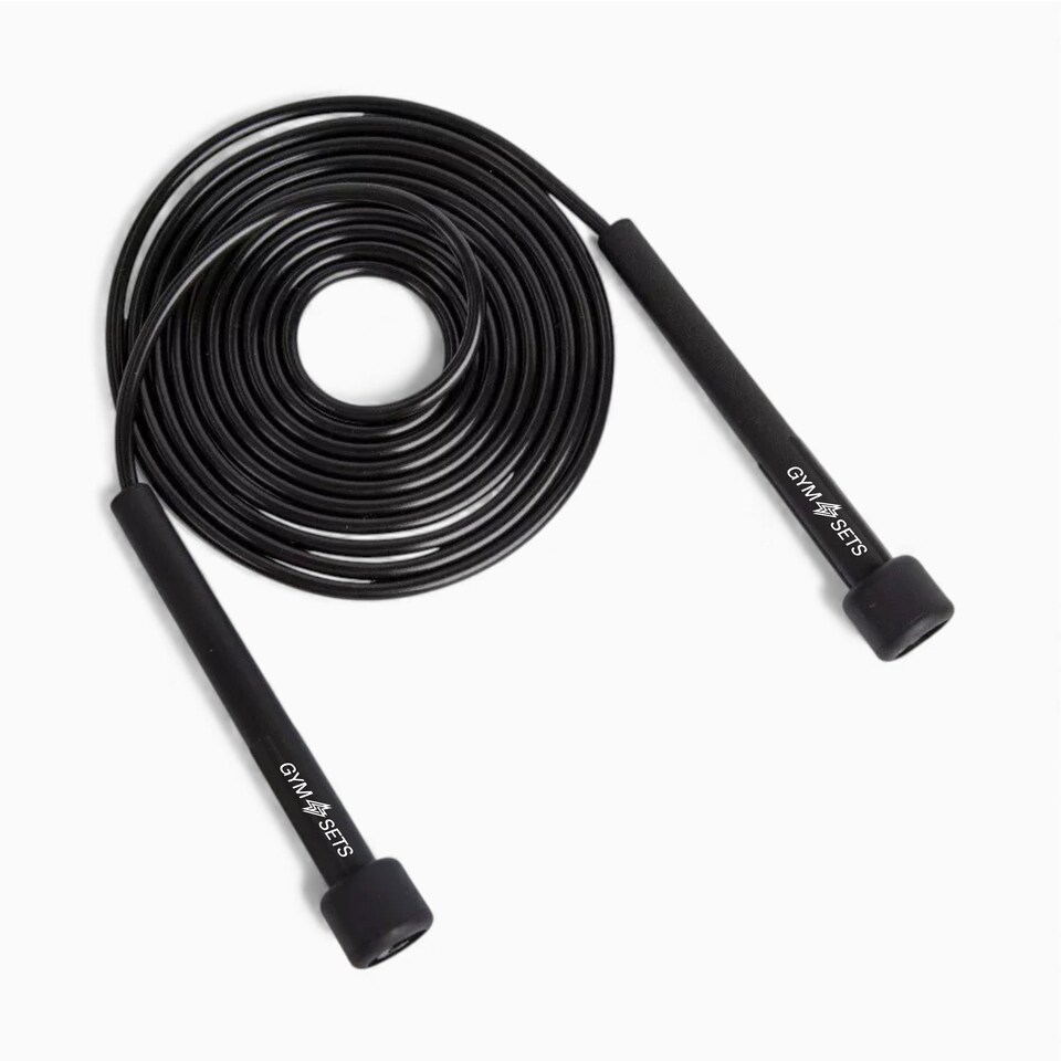 image 1 of GYM SETS Skipping Rope (Core Pace) | BLACK