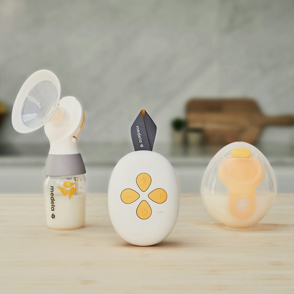 image 1 of Medela Solo Hands-Free Breast Pump