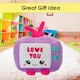 image 8 of TV Soft Toy Cute Plushie Huggable Cuddly Stuffed Toy Gift 20cm Purple