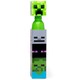 image 3 of Minecraft Mobs Water Bottle - Green/Black/Grey - One Size