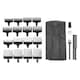 image 4 of Wahl Cordless Aqua Blade Wet Dry Stubble & Beard Trimmer Grooming Set 9899-800