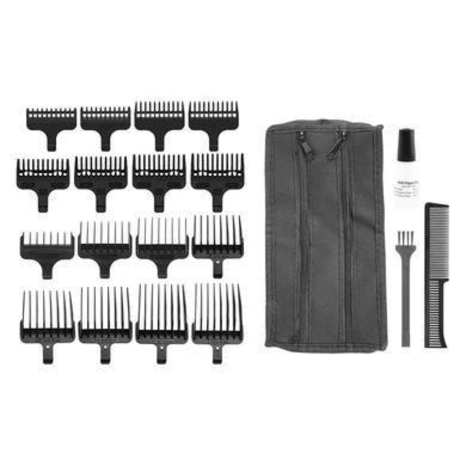 image 1 of Wahl Cordless Aqua Blade Wet Dry Stubble & Beard Trimmer Grooming Set 9899-800